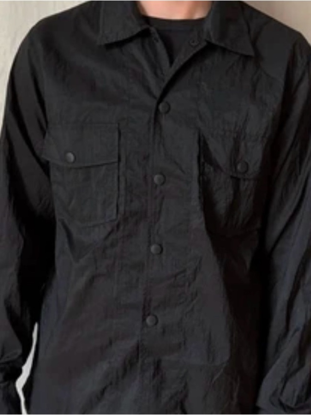 Divided Black Lightweight Utility Shirt Jacket - Picture 3 of 5